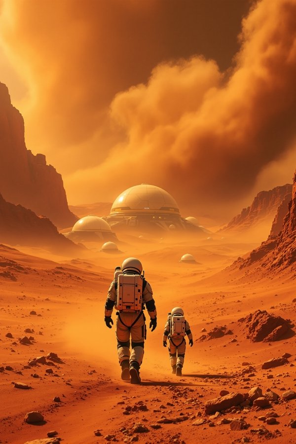火星移民计划高清海报