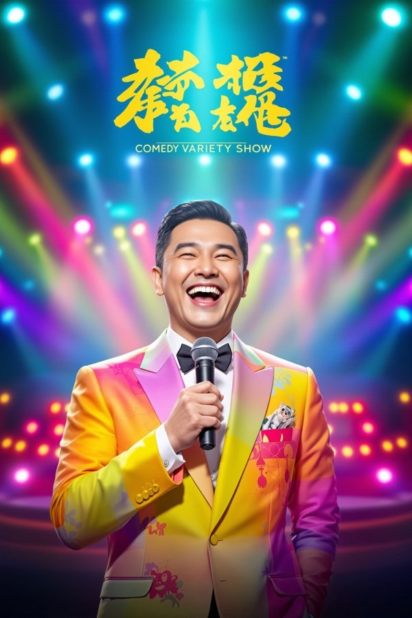 宝藏喜剧人海报背景