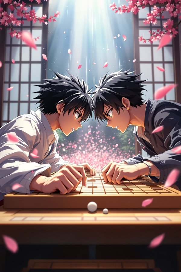围棋少年之巅高清海报